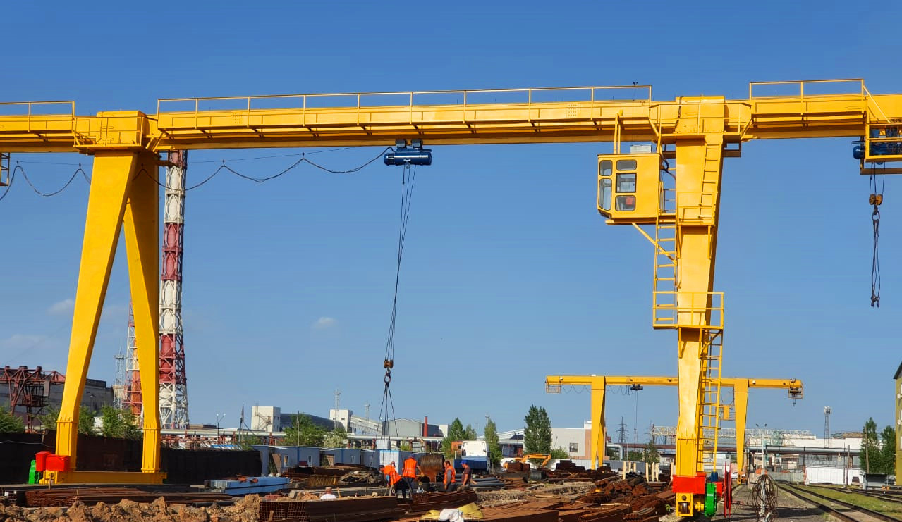 portique de grande hauteur