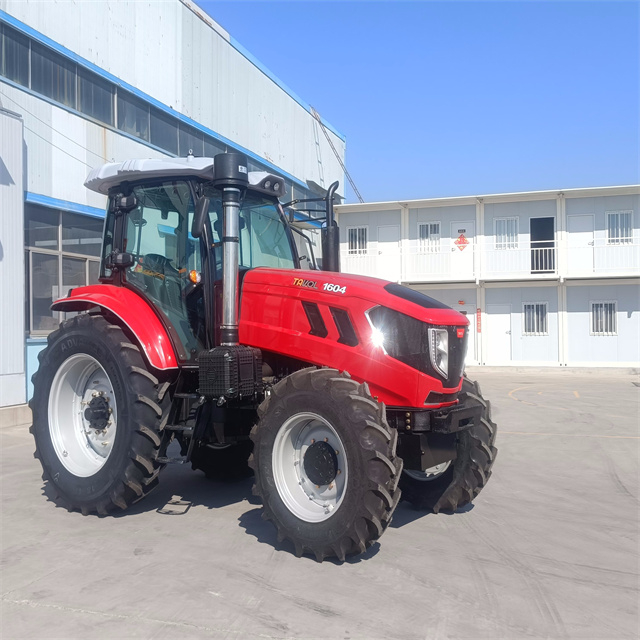 Heavy Duty Big Tire 160hp Tracteur à roues avec cabine AC 