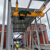 Sous-swlung Running Single Girder Bridge Granes