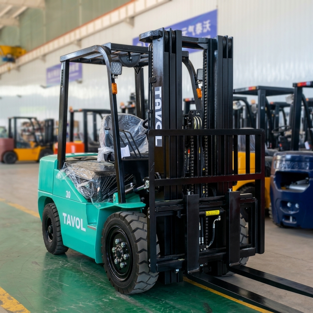 Chariot élévateur au lithium robuste TAVOL 2026 de 4 tonnes - Performance de qualité industrielle