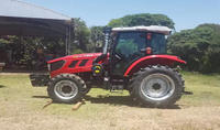 Le tracteur agricole à cabine Tavol Brand 120hp AC est arrivé en Argentine