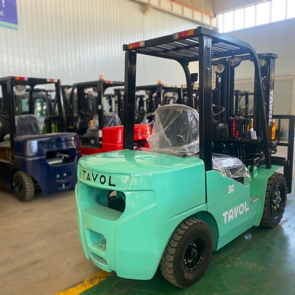 Chariot élévateur au lithium robuste TAVOL 2026 de 4 tonnes - Performance de qualité industrielle