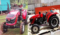 TAVOL Brnad Tractor est arrivé à la ferme du client, fonctionne très bien