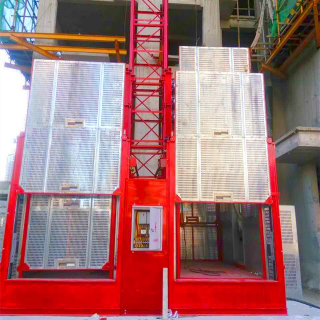 Ascenseur de bâtiment d'équipement de construction