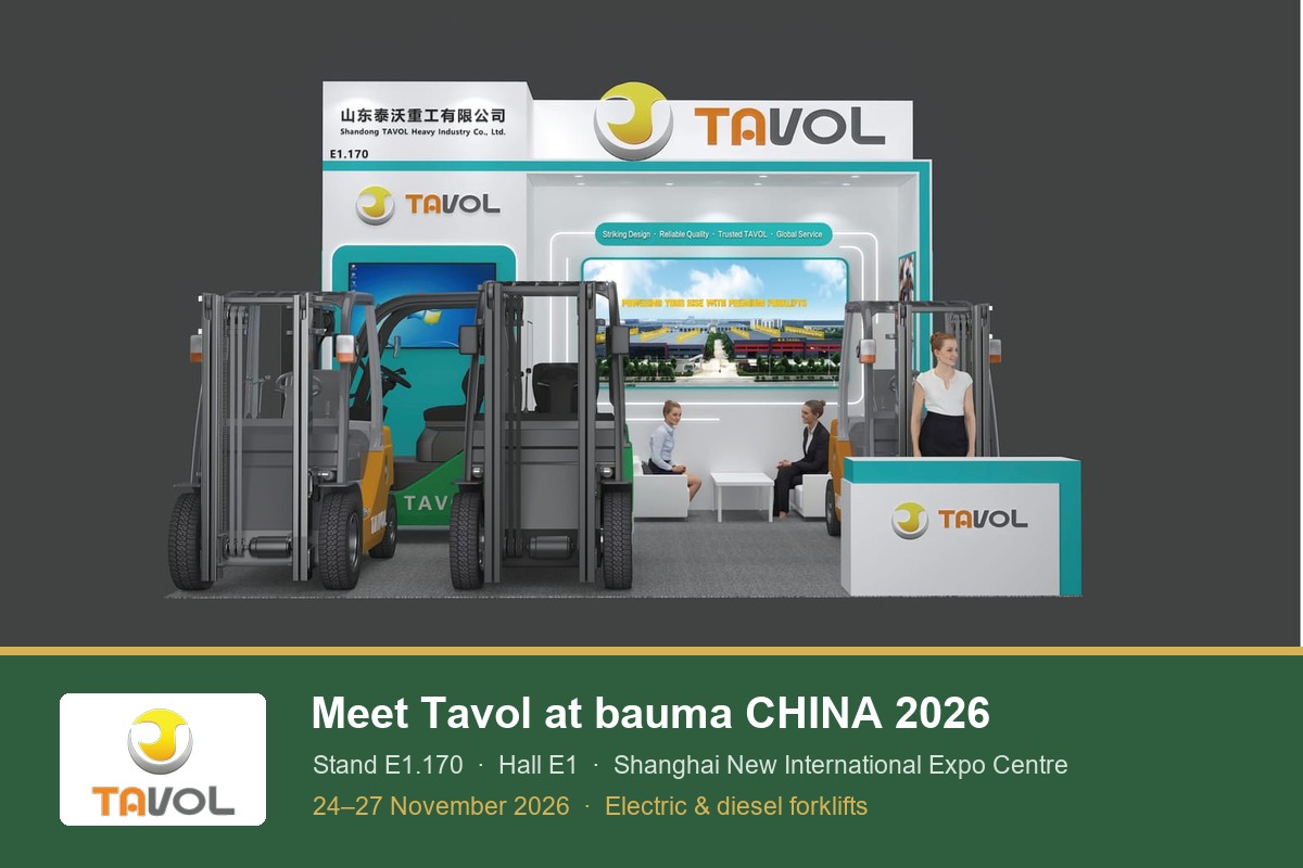 Tavol exposera au bauma CHINA 2026 - Stand E1.170, Shanghai