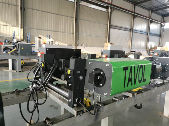 Tavol Euro Electric Hoist Motoralize Trolley Trolley Radio Control Control Steel Tire Hoist 5T 10T 20T